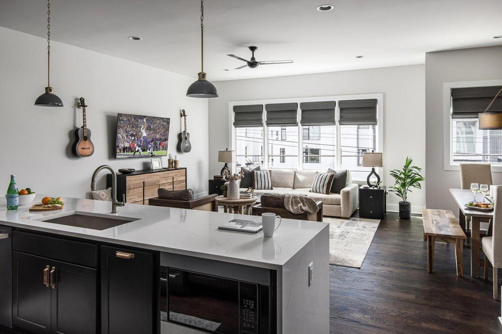 Edgehill Duo - 2 Townhomes - Mins Vanderbilt University Nashville Ngoại thất bức ảnh
