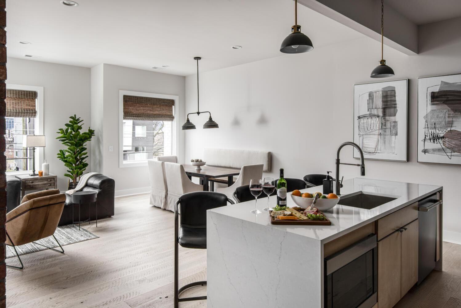 Edgehill Duo - 2 Townhomes - Mins Vanderbilt University Nashville Ngoại thất bức ảnh