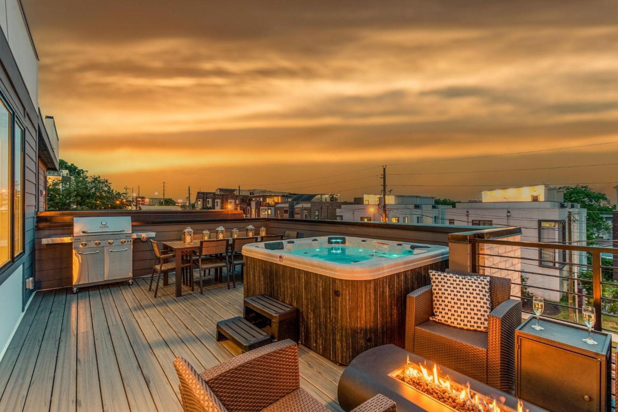 Edgehill Duo - 2 Townhomes - Mins Vanderbilt University Nashville Ngoại thất bức ảnh